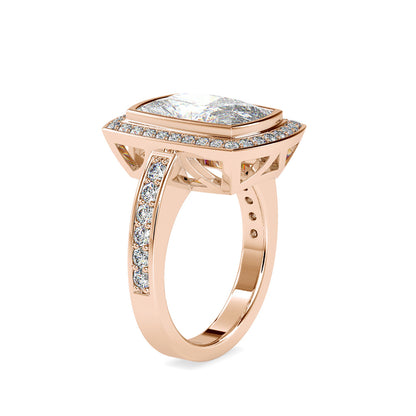 Royal Magnus Diamond Ring Rose gold