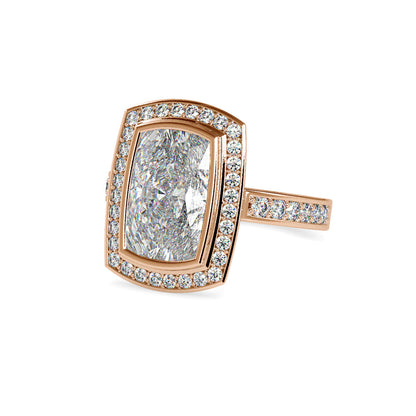 Royal Magnus Diamond Ring Rose gold