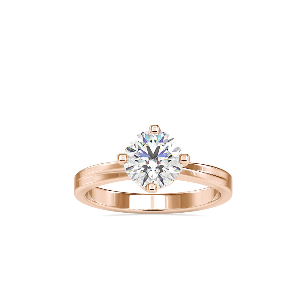 Blaise Star Diamond Ring Rose gold