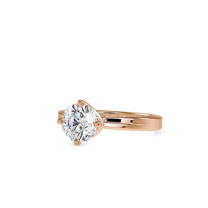 Blaise Star Diamond Ring Rose gold