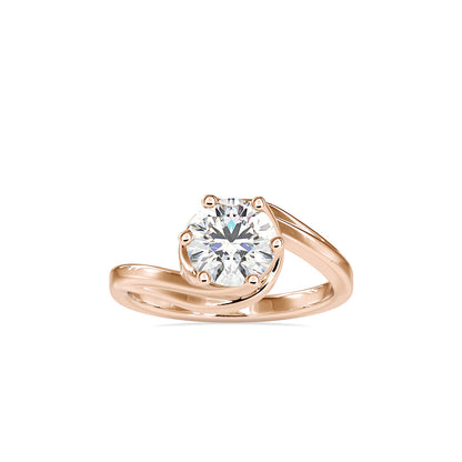 Demarcus Engagement Diamond Ring Rose gold