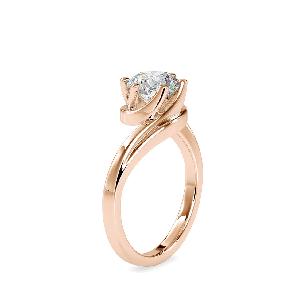 Demarcus Engagement Diamond Ring Rose gold