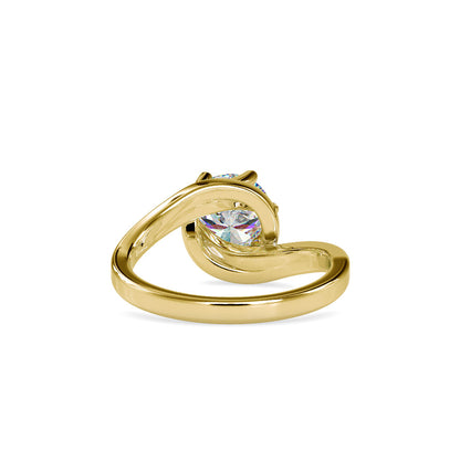 Demarcus Engagement Diamond Ring Yellow gold