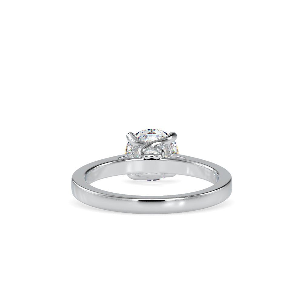 Juniper Prong Diamond Ring White gold