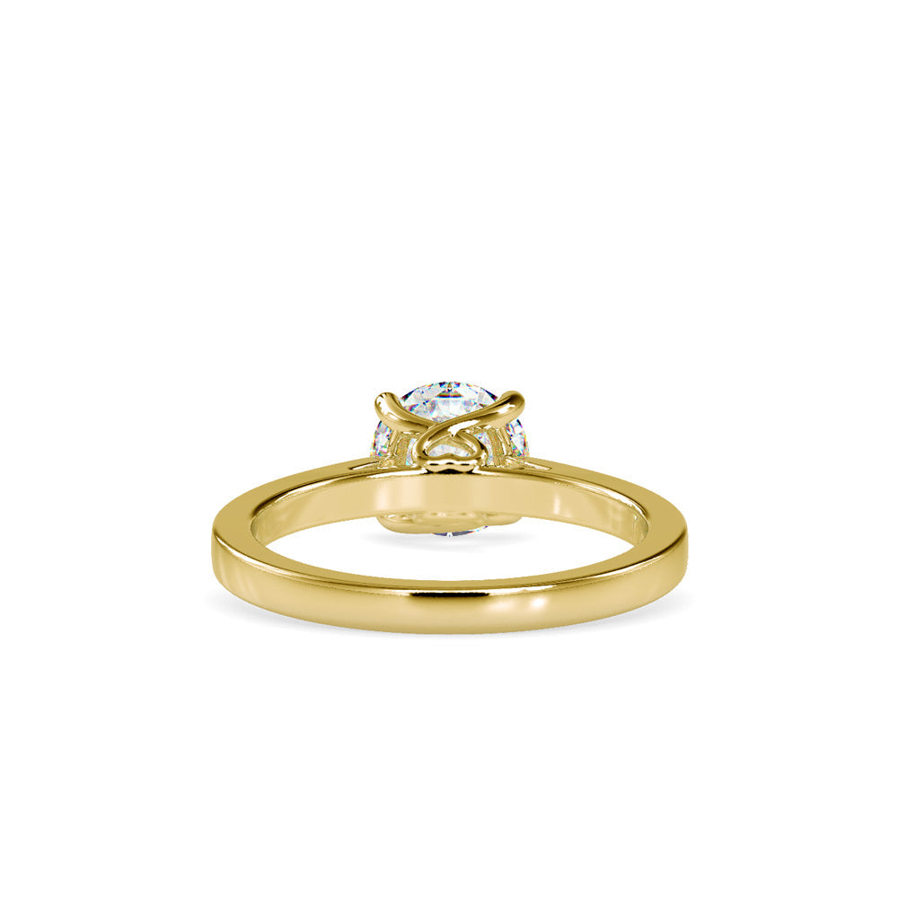 Juniper Prong Diamond Ring Yellow gold