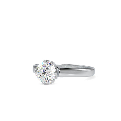 Leith white Diamond Engagement Ring White gold