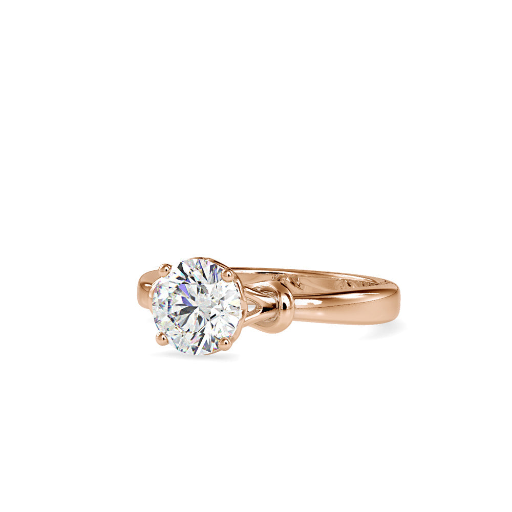 Ziggy Diamond Engagement Ring Rose gold