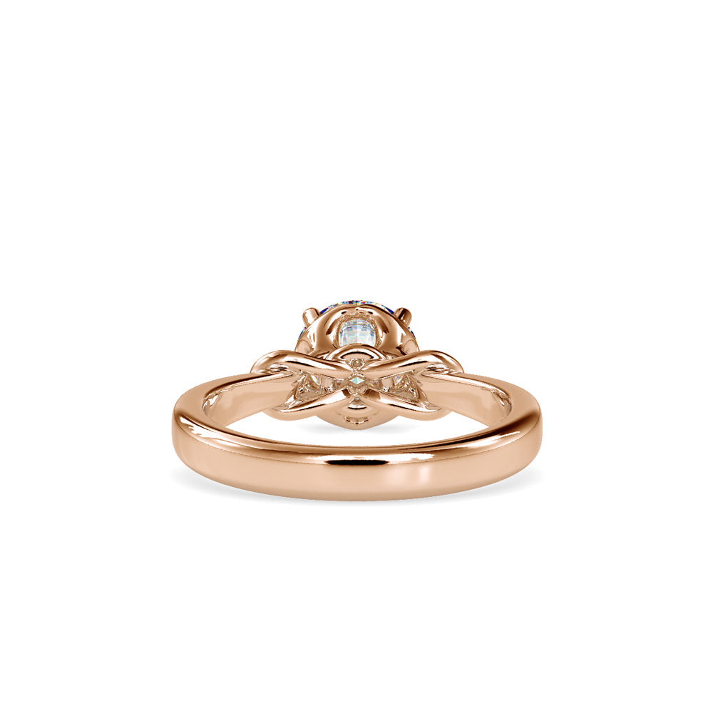 Ziggy Diamond Engagement Ring Rose gold