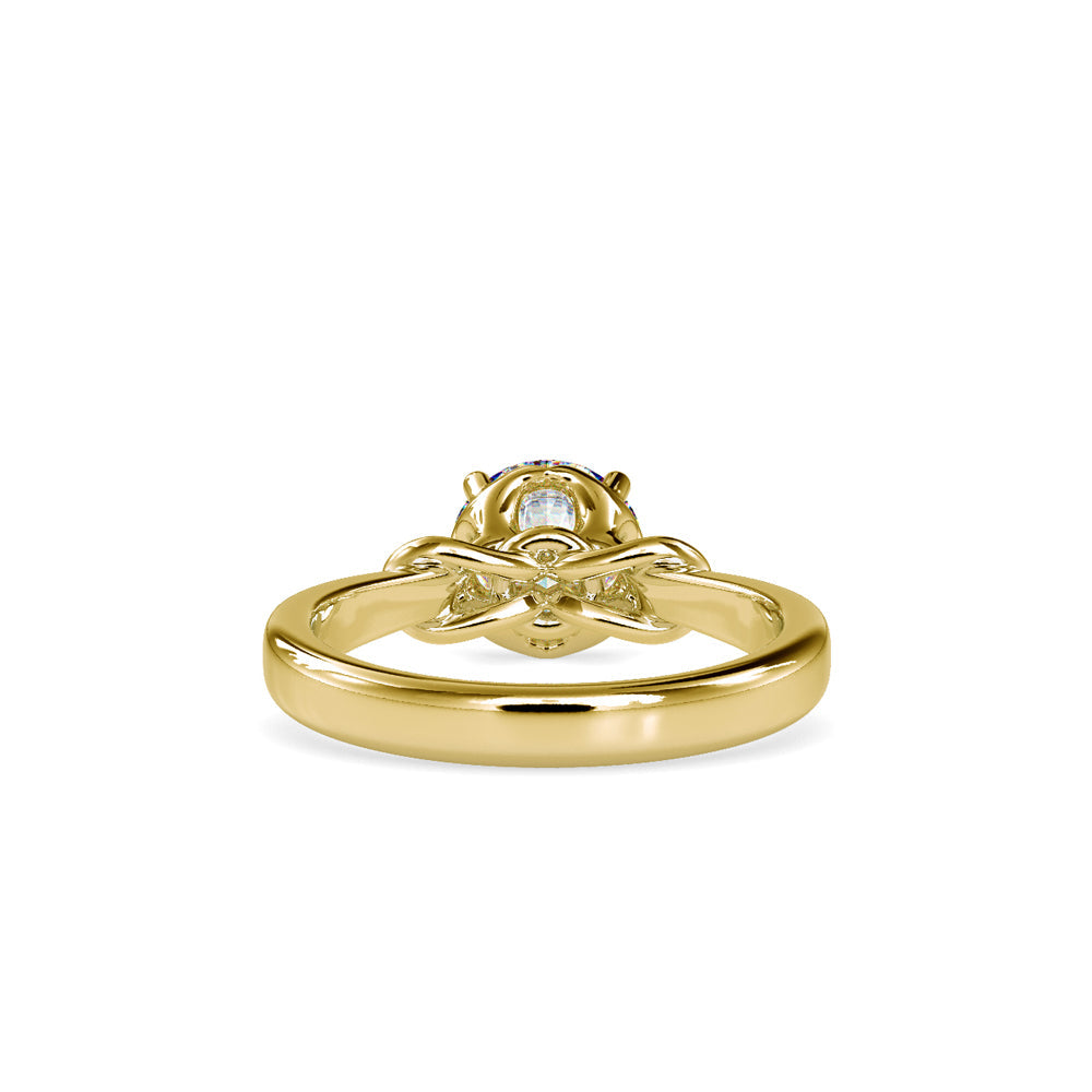 Ziggy Diamond Engagement Ring Yellow gold