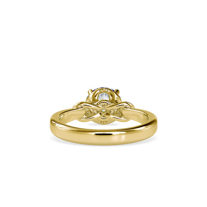 Ziggy Diamond Engagement Ring Yellow gold