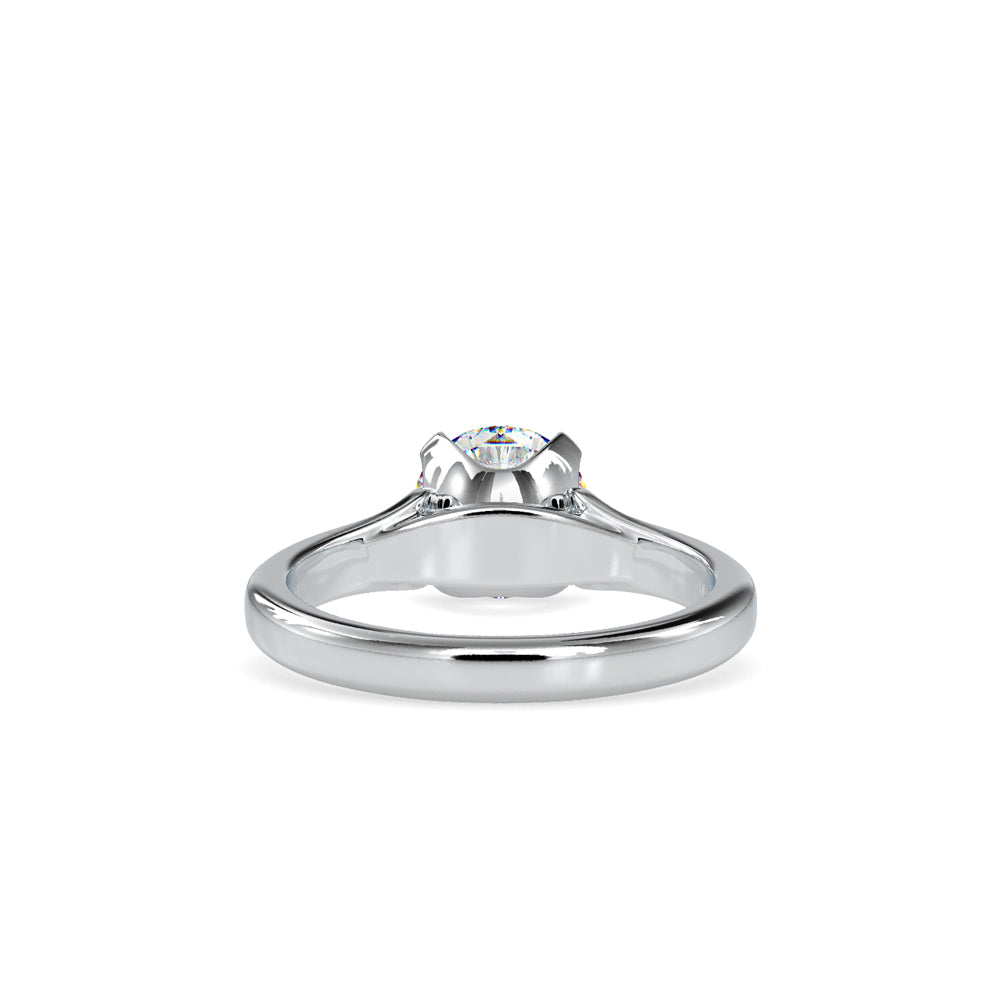 Forever Solitaire Diamond Ring White gold