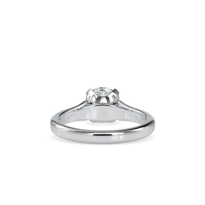 Forever Solitaire Diamond Ring White gold