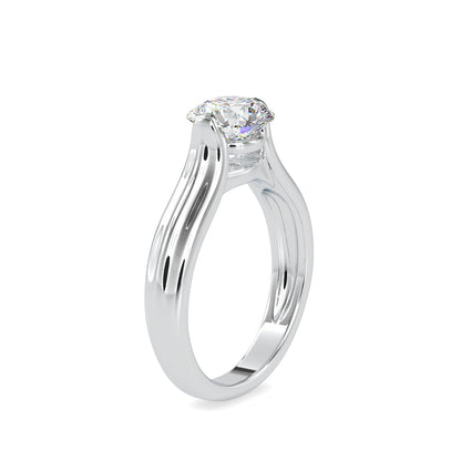 Fortune Diamond Engagement Ring Platinum