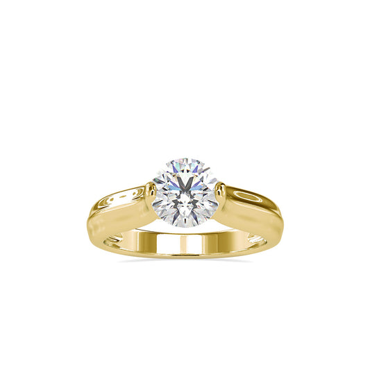 Fortune Diamond Engagement Ring Yellow gold