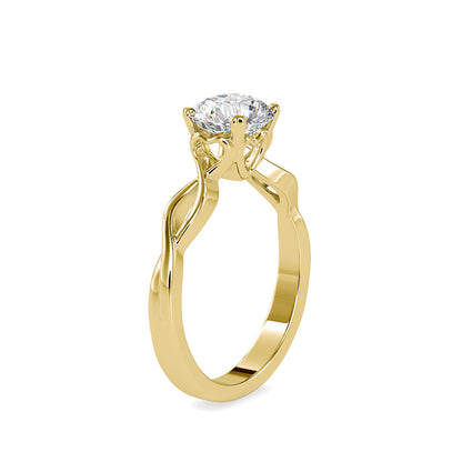 Valkyrie Stone Diamond Ring Yellow gold