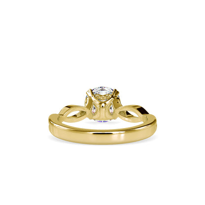 Valkyrie Stone Diamond Ring Yellow gold