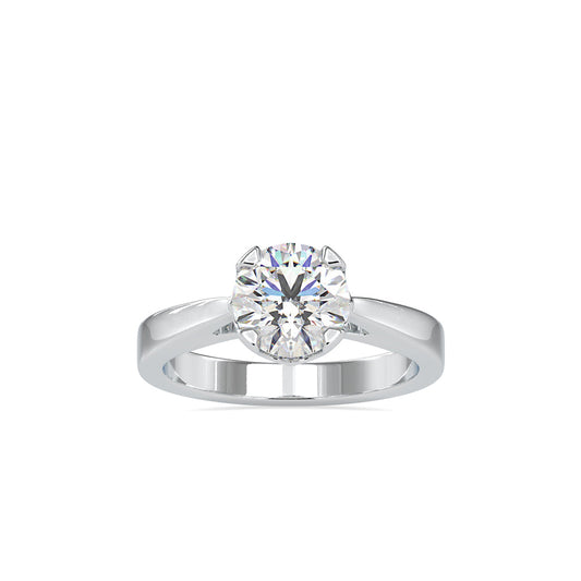 Jane Prong Diamond Ring White gold