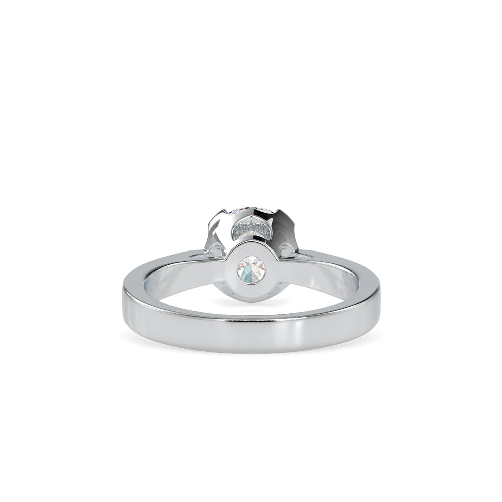 Jane Prong Diamond Ring White gold