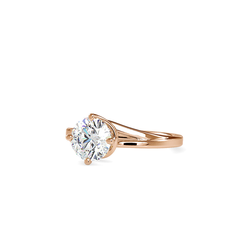 Stephany Diamond Engagement Ring Rose gold