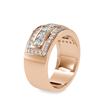 Elegant Passion Diamond Ring Rose gold