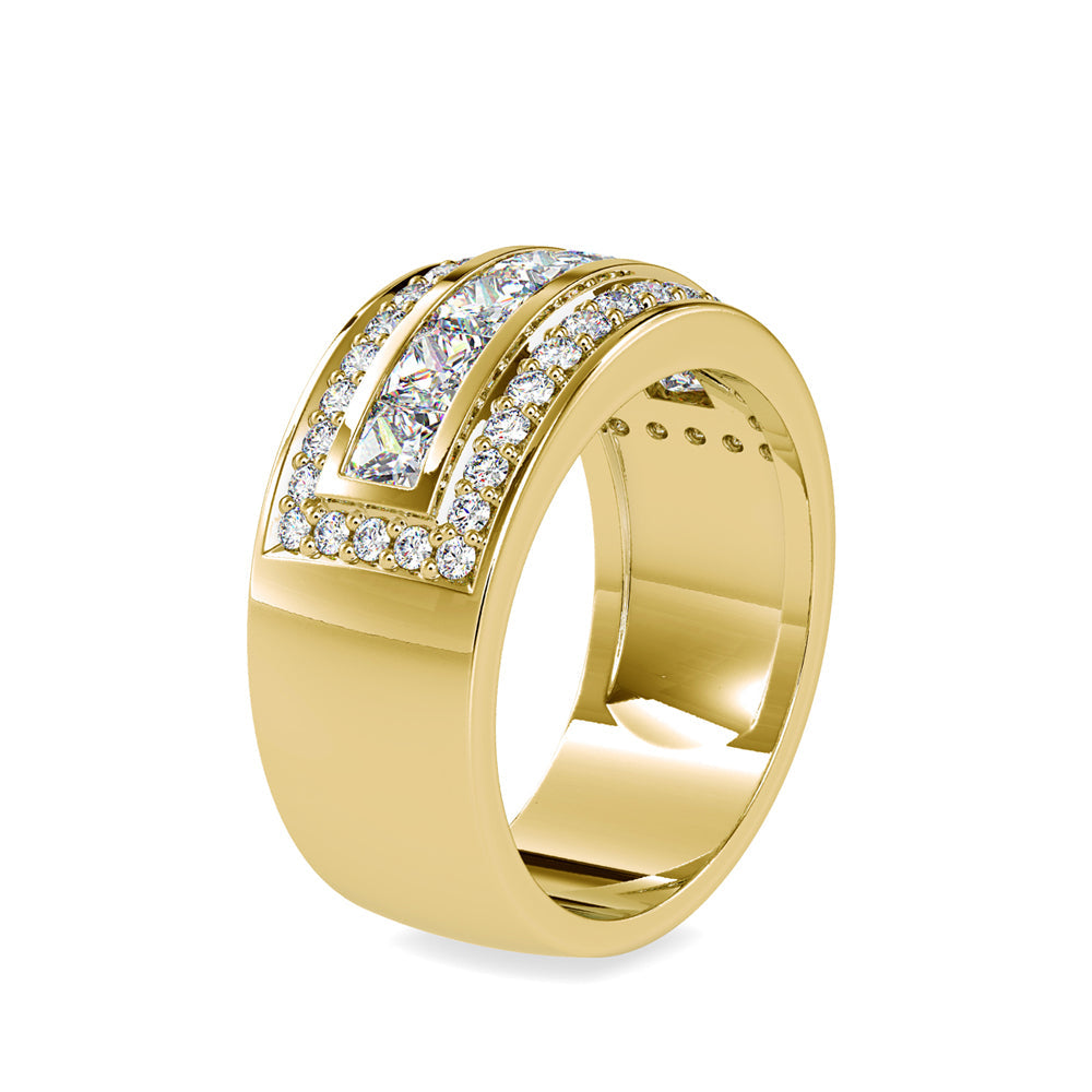 Elegant Passion Diamond Ring Yellow gold