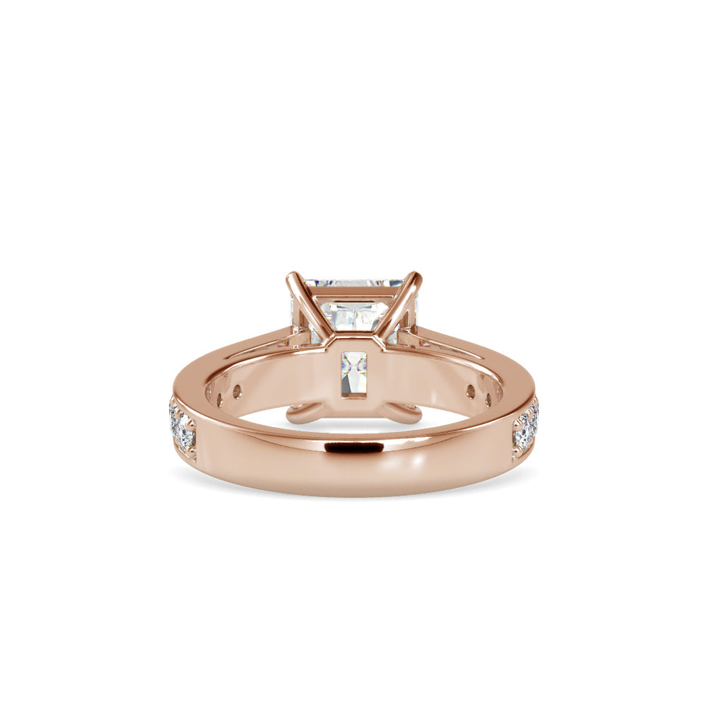 Aurora Diamond Engagement Ring Rose gold