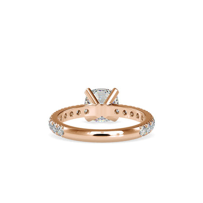 Phillia Diamond Engagement Ring Rose gold