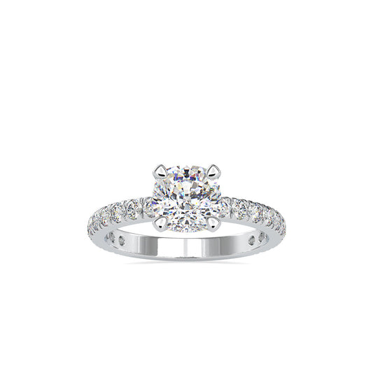 Phillia Diamond Engagement Ring Platinum