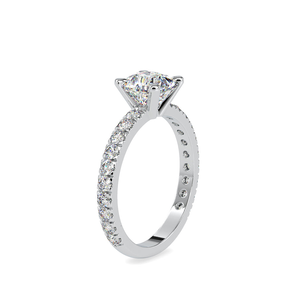 Phillia Diamond Engagement Ring Platinum