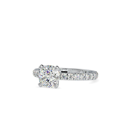 Phillia Diamond Engagement Ring Platinum