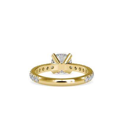 Phillia Diamond Engagement Ring Yellow gold