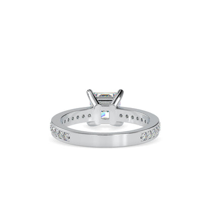 Oliver Princess Diamond Ring Platinum