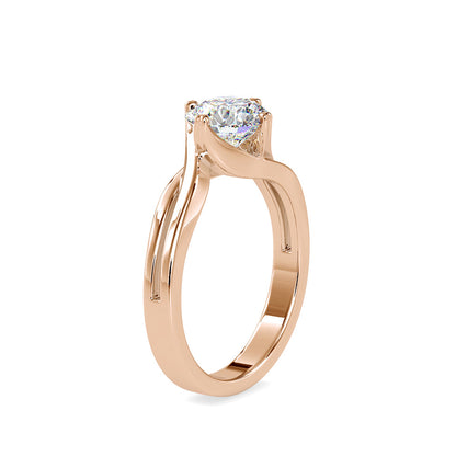 Natlie Diamond Engagement Ring Rose gold