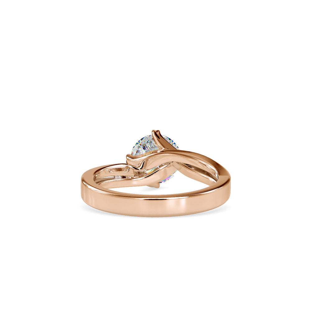 Natlie Diamond Engagement Ring Rose gold