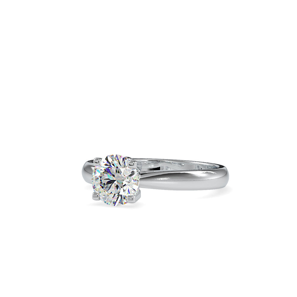 Spiritual Bond Diamond Engagement Ring Platinum