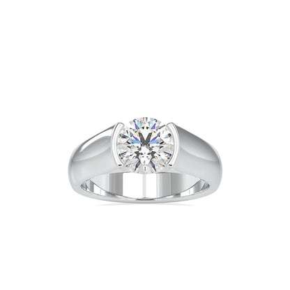 Passionate Diamond Love Ring White gold