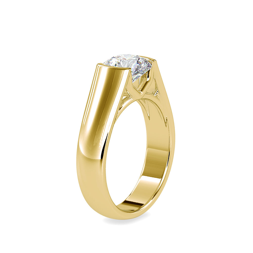 Passionate Diamond Love Ring Yellow gold