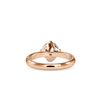 Cupid Diamond Engagement Ring Rose gold