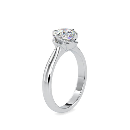 Cupid Diamond Engagement Ring White gold