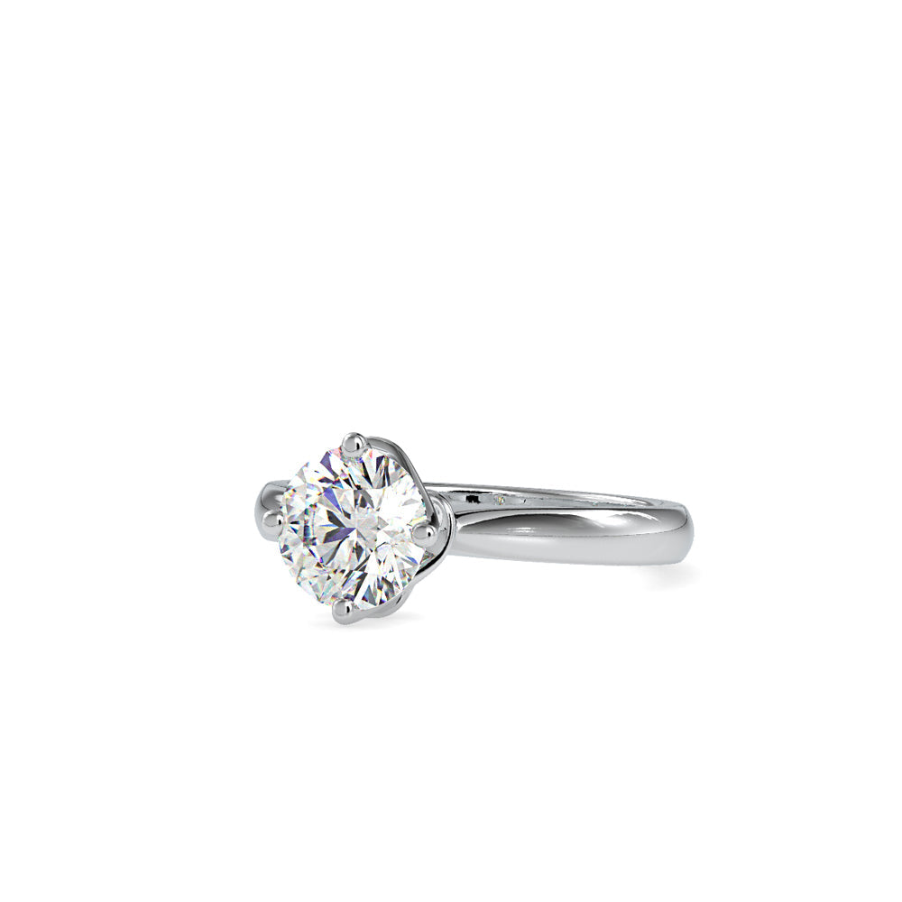 Cupid Diamond Engagement Ring White gold