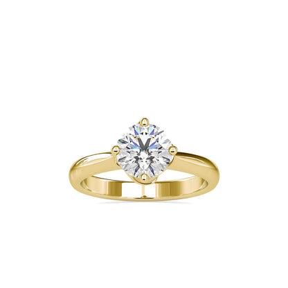 Cupid Diamond Engagement Ring Yellow gold