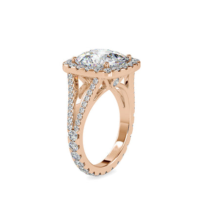 Beauty with Beast Diamond Ring Rose gold