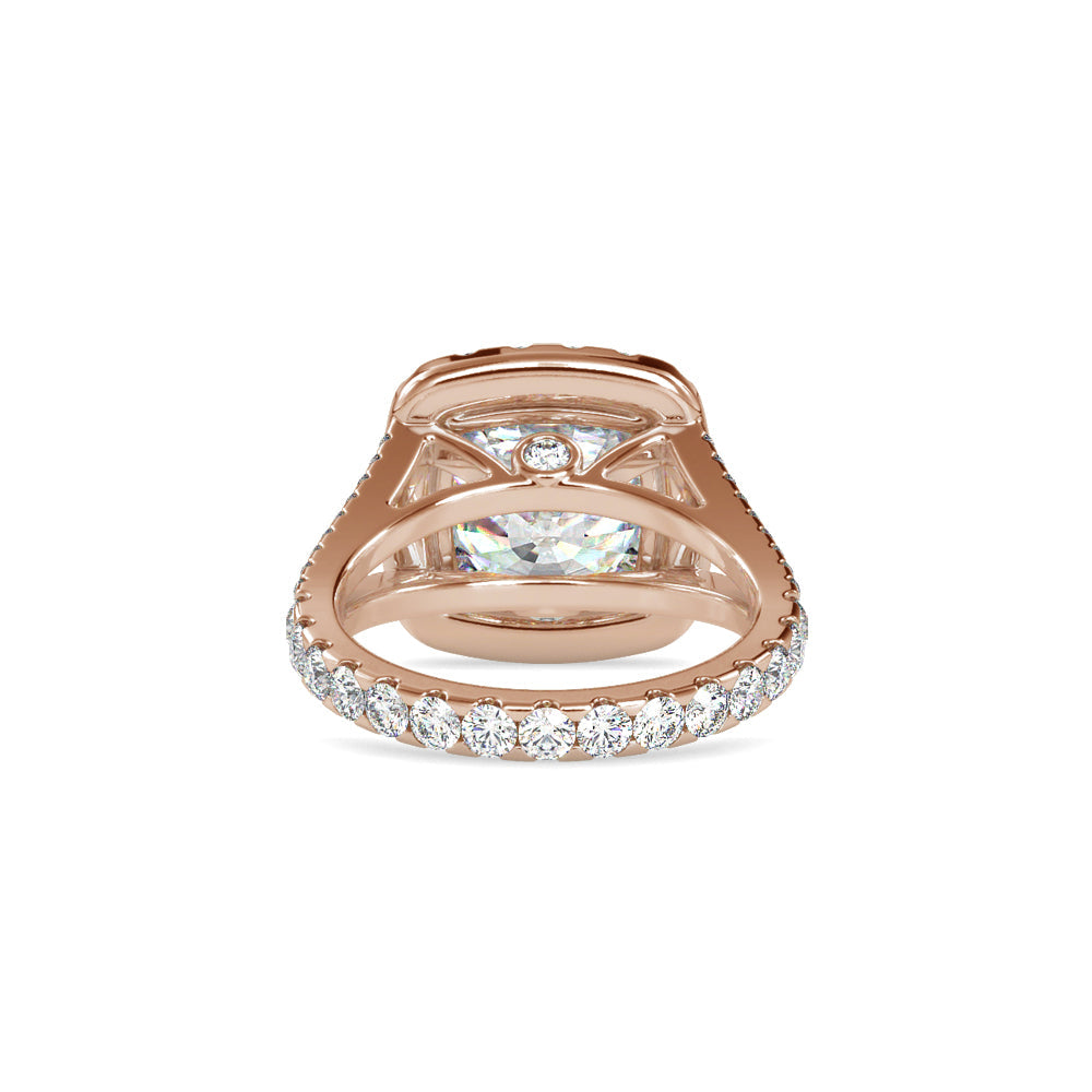 Beauty with Beast Diamond Ring Rose gold