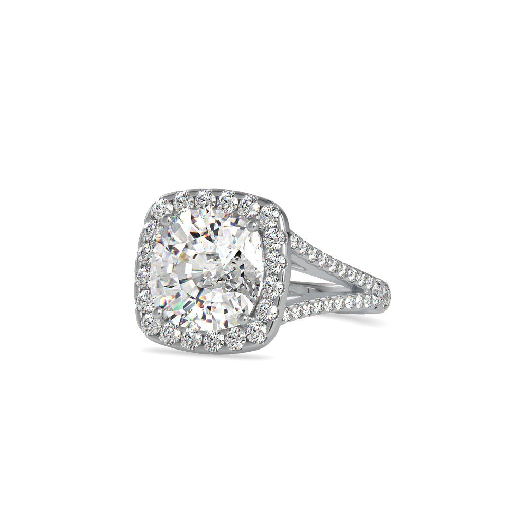 Beauty with Beast Diamond Ring White gold