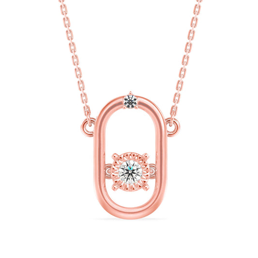 Heavenly Luminary Pendant Rose Gold