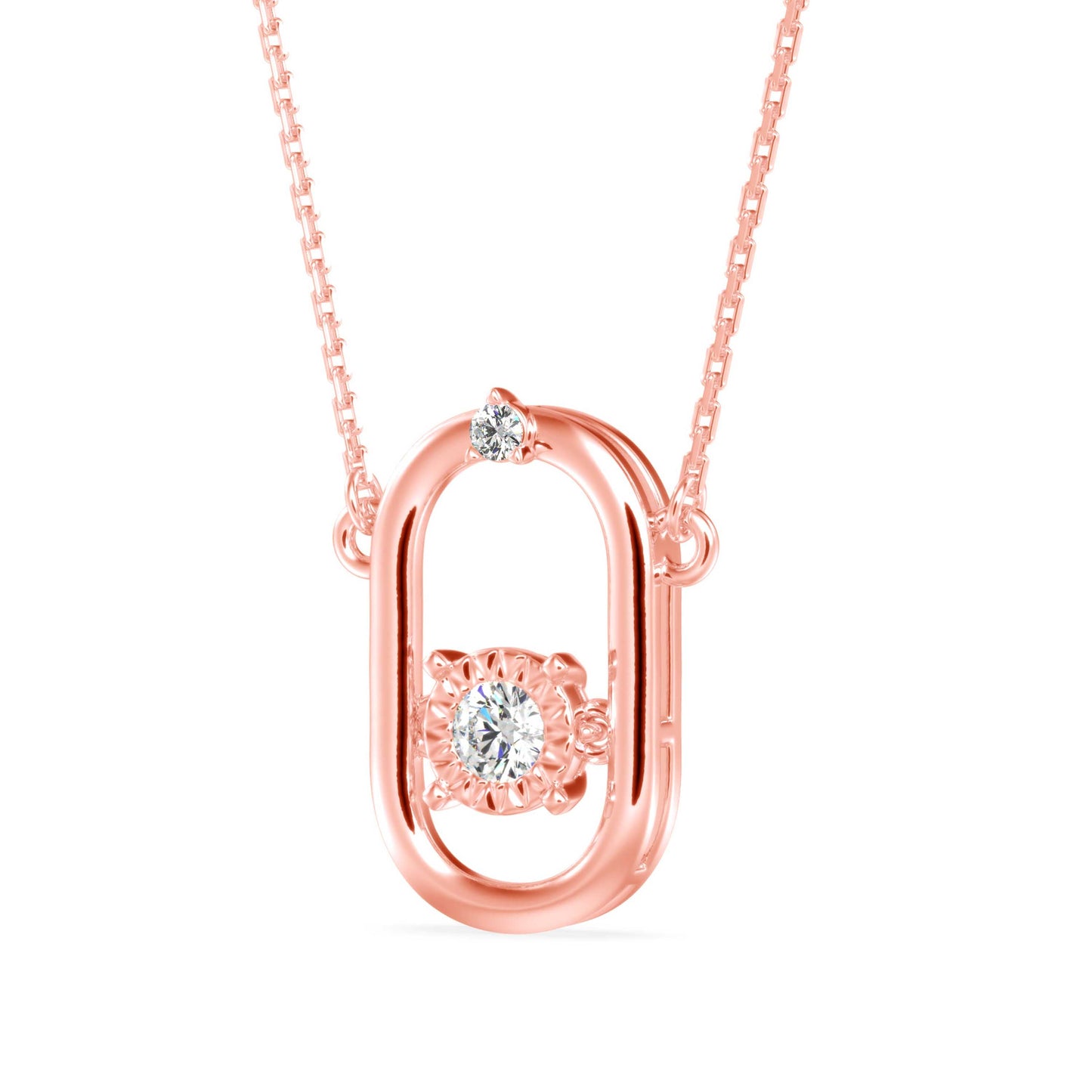 Heavenly Luminary Pendant Rose Gold