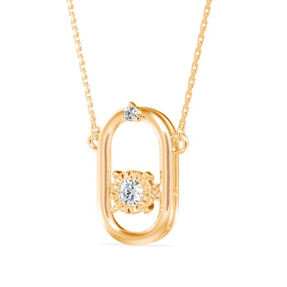 Heavenly Luminary Pendant Yellow Gold