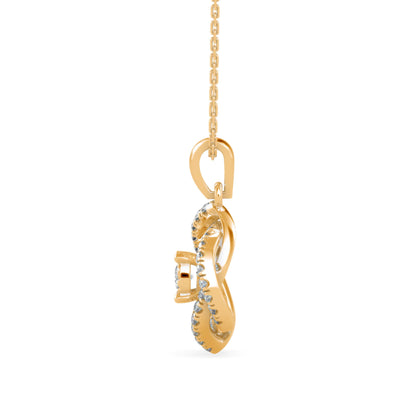 Juliet Diamond Pendant Yellow Gold