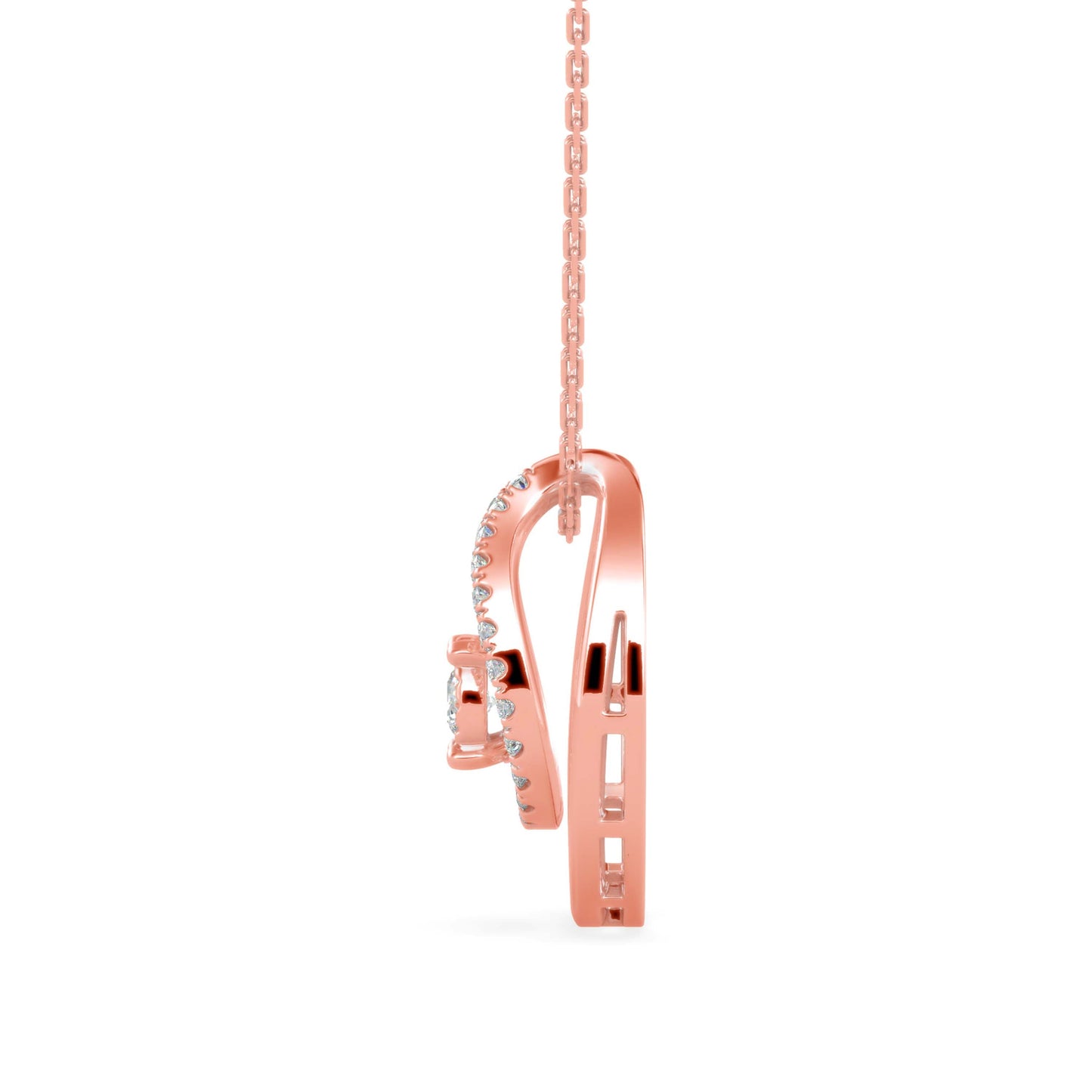 Starry Embrace Pendants Rose Gold