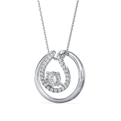 Starry Embrace Pendants Platinum